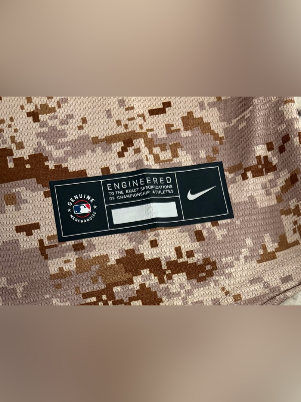 Nike Authentic San Diego Padres Manny Machado #13 Camo MLB Jersey Men’s Sz: M - Picture 7 of 9